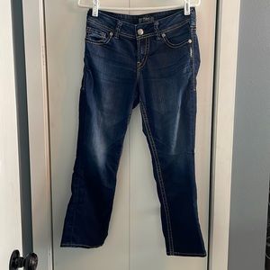 Silver Suki capri jeans